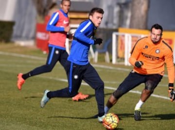 Jeison Murillo y el Inter de Milán preparan el último partido del 2015, frente a la Lazio por la Serie A.