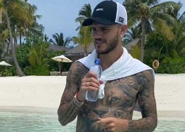 El ¨²ltimo escal¨®n del podio es para Mauro Icardi, compatriota de Messi. El argentino tiene pr¨¢cticamente todo su cuerpo tatuado y eso es uno de los grandes atractivos para gran parte de la audiencia de Pornhub.