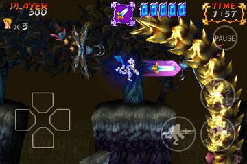 Captura de pantalla - Ghosts&#039;N Goblins Gold Knights (IPHO)