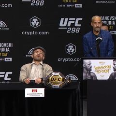 Topuria steals grandpa Volkanovski’s belt