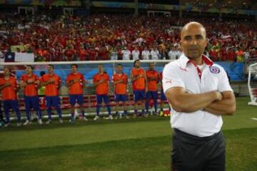 Jorge Sampaoli cumpli&oacute; una destacada actuaci&oacute;n al mando de la Roja en 2014.