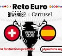¡Vive el España - Suiza con la mejor compañía: Carrusel y Biwenger!