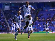 Soccer Football - Liga MX - Cruz Azul v Pachuca - Estadio Cuauhtemoc, Puebla, Mexico - April 4, 2026 Pachuca's Kenedy celebrates scoring their second goal REUTERS/Eloisa Sanchez