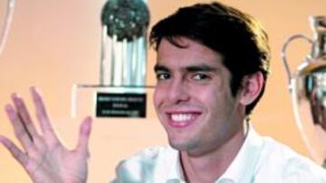 <b>AGRADECIDO. </b>El brasileño le desea al Milán que gane todos los títulos... salvo la Champions.