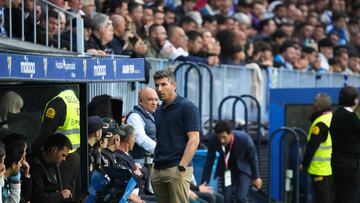 Funes, en el Málaga-Las Palmas.