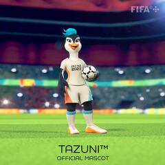 Tazuni, la mascota oficial del Mundial femenino