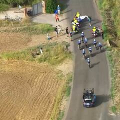 Manifestantes pro Palestina frenan al Israel en plena crono