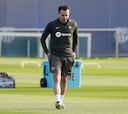 Terapia de choque de Xavi: se encierra 45 minutos con la plantilla