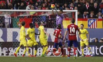 Atlético de Madrid-Villarreal en imágenes