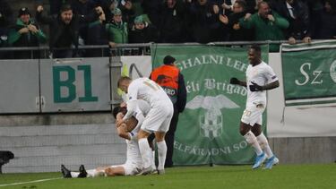 Alegría del Ferencvaros.