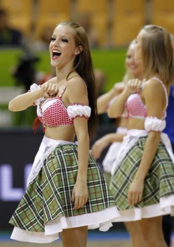 Imágenes de las bellezas del Eurobasket