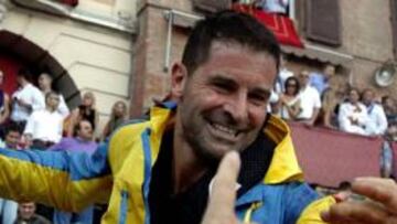 <b>ABARROTADA. </b>La Piazza del Campo se llena para ver la prueba.