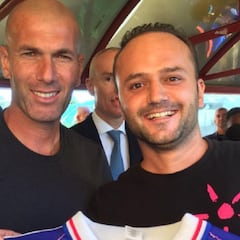 La camiseta de Zidane de la final de Francia '98 que un compañero le vendió a un coleccionista