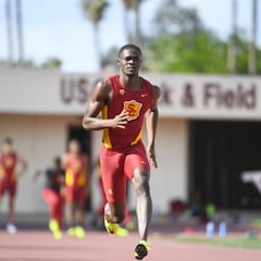 Rai Benjamin, estadounidense de 20 años, iguala a Edwin Moses