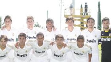 <b>DE BRONCE. </b>El tercer equipo madridista cayó en el playoff ante el Binissalem pero jugará el año que viene en Segunda B.