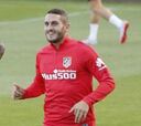 Koke tampoco se entrenó con el equipo: está casi descartado