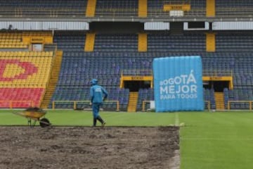 El Campín está listo para recibir fútbol en Bogotá