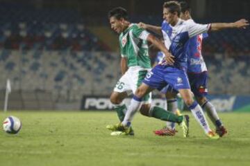 Han jugado 30 veces por Torneos Nacionales, con 11 triunfos de Audax, nueve empates y siete victorias pumas.