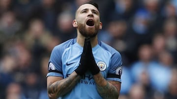 Otamendi, jugador del Manchester City.