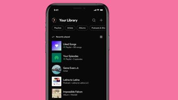 Spotify estrena una nueva y rápida biblioteca