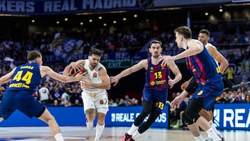 El último Clásico de Euroliga, disputado la semana pasada en el Movistar Arena.