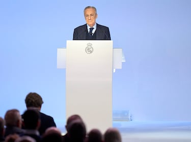 Florentino: “No es normal lo que hace el presidente de LaLiga”