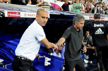 Guardiola y Mourinho. 