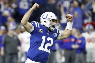 El quarterback de los Colts ha tenido una gran segunda mitad de campaña. (310.82)