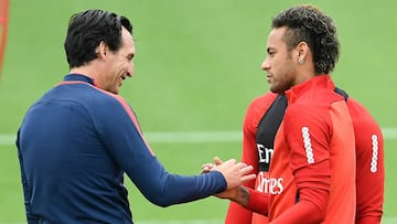 Emery: "Neymar será el mejor del mundo y lo será en el PSG"