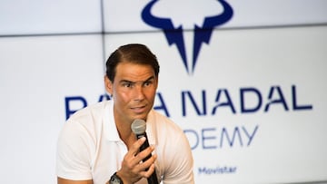 Nadal was in attendance as a statue of the 22-time grand slam winner was inaugurated at the Spaniard’s tennis school in Manacor, his home town.