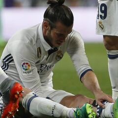 Bale sólo duró 35 minutos: volvió a lesionarse en el sóleo