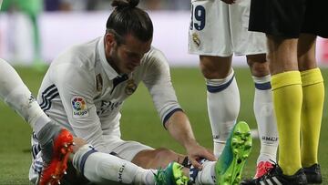 Bale sólo duró 35 minutos: volvió a lesionarse en el sóleo