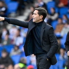 Marcelino: “Calculamos un partido muy difícil e igualado, el equipo que tenga precisión y sea certero ganará”