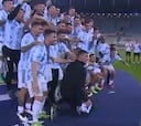 Esto es más que historia: el momento en que Messi levantó la Copa América