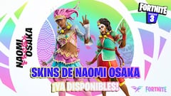 Fortnite: los skins de Naomi Osaka llegan a la tienda; cómo conseguirlos
