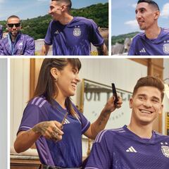 Presentan la camiseta alternativa de la Selección en Qatar