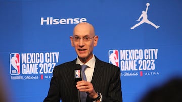 Adam Silver, comisionado de la NBA.