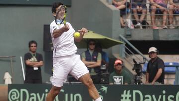 Garín dio pelea, pero cayó en primera ronda de Ginebra