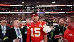 El quarterback de los Kansas City Chiefs, Patrick Mahomes, consiguió su tercer anillo de campeón del Super Bowl después de vencer 25-22 a los 49ers.