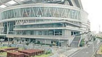 <b>IMPRESIONANTE. </b>El pabellón está a media hora de Tokio.