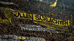 Borussia Dortmund fans banned after combat cache discovered