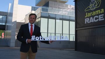 Manuel Avi?ó, candidato a la RFEdA en el Jarama.