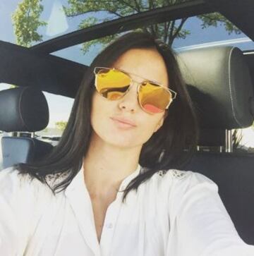 Macarena Rodr赤guez sigue con pasi車n la carrera de su novio Lucas V芍zquez.