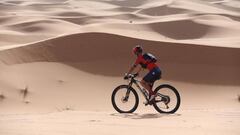 Joaquim &#039;Purito&#039; Rodr&iacute;guez compite durante la Titan Desert 2019.