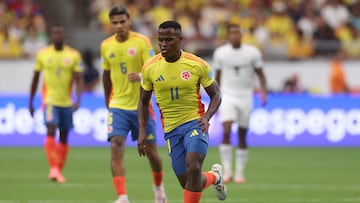 Jhon Arias, ausente en los primeros amistosos de Colombia para la preparación del Mundial 2026