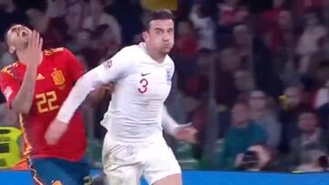 La simulación de Ceballos que enfadó al público inglés