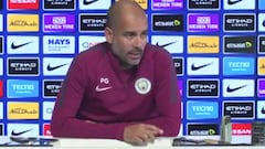 Guardiola a Tebas: "Quizá puede aprender algo de la Premier"