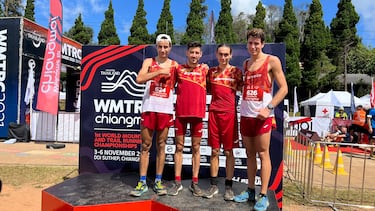 El superdotado del skimo brilló como atleta: 30:23 en 10K e internacional con España