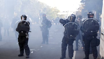 Protestas en Washingto D.C por la muerte de George Floyd, USA. Junio 1, 2020.