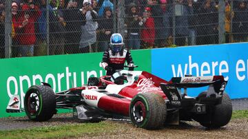 Bottas una de las cinco banderas rojas de la sesión